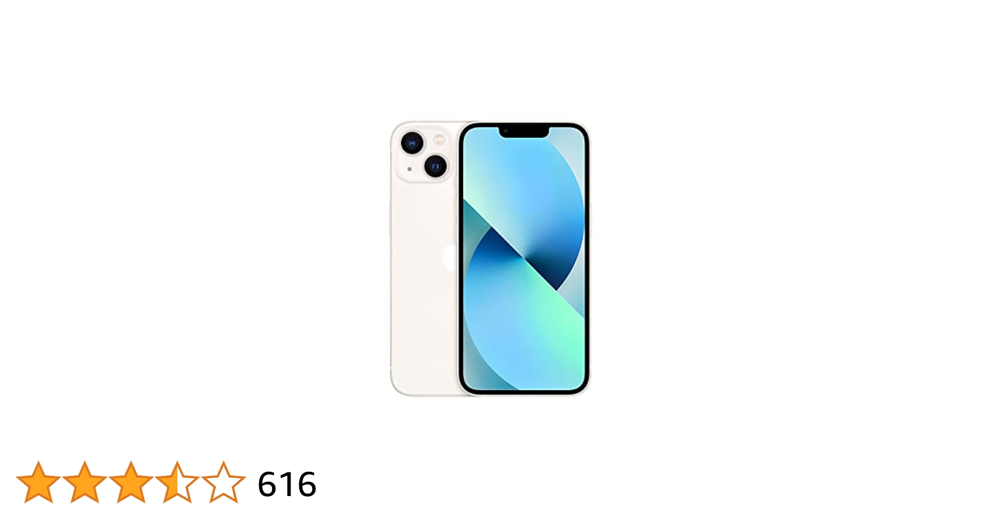 Amazon | 【整備済み品】 Apple iPhone 13 128GB スターライト